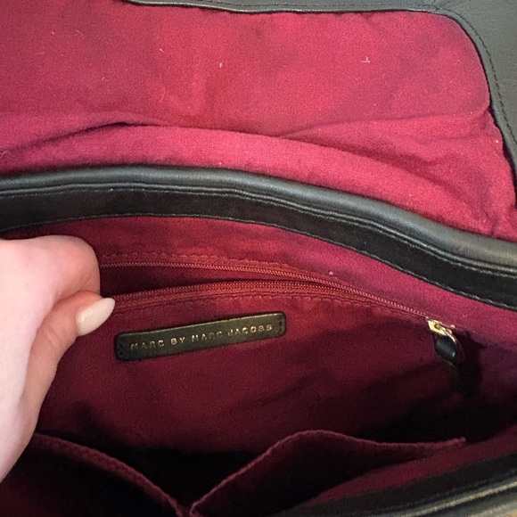 Rare Vintage Y2K Marc by Marc Jacobs Marchive Messenger bag, black leather - Picture 10 of 10